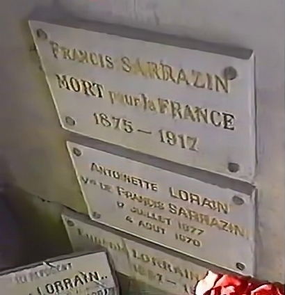[Plaque Francis Sarrazin]